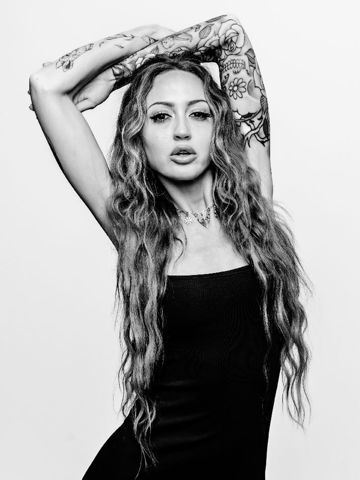 Editorial B&W preset applied